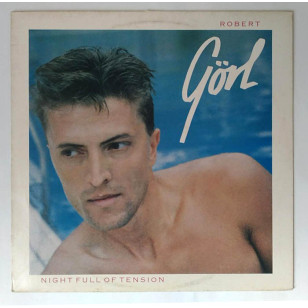 Robert Görl ‎- Night Full Of Tension 1983 UK Version 1st Press Vinyl LP ***READY TO SHIP from Hong Kong***